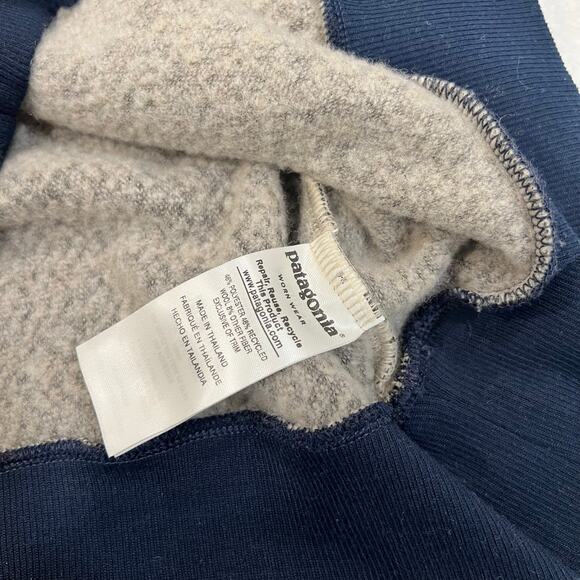 Patagonia woolyester tan brown pullover S men - Picture 4 of 7